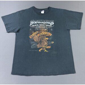 Rare Vintage Y2K Sturgis Black Hills Rally Live To Ride Eagle Sun Fade Choppers